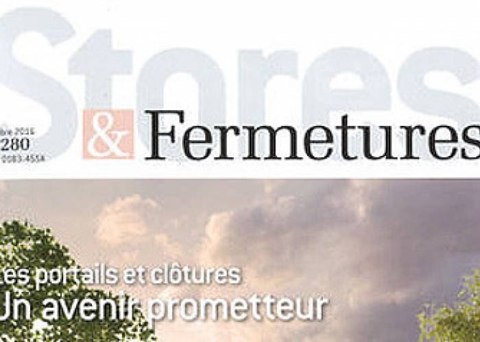 Stores & Fermetures - Octobre 2016