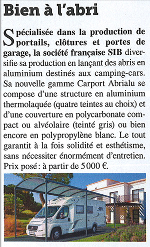 Camping Car magazine n°275 - juin 2015