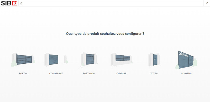 configurateur portail alu sib 3