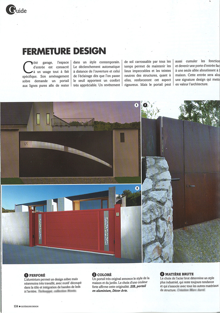 Extérieurs design février / mars 2015