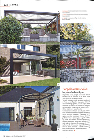 Maison & Jardin l'essentiel - Pergolas SIB