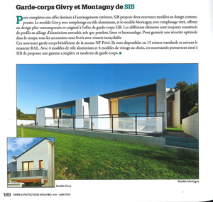 Garde-corps SIB Givry et Montagny