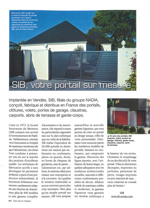 Votre portail sur mesure dans l'art de la maison - octobre 2015