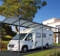 Carport toit cintré