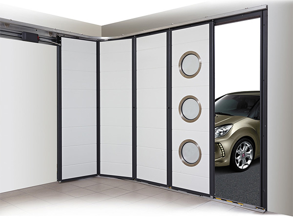 Porte de garage coulissante motorisée