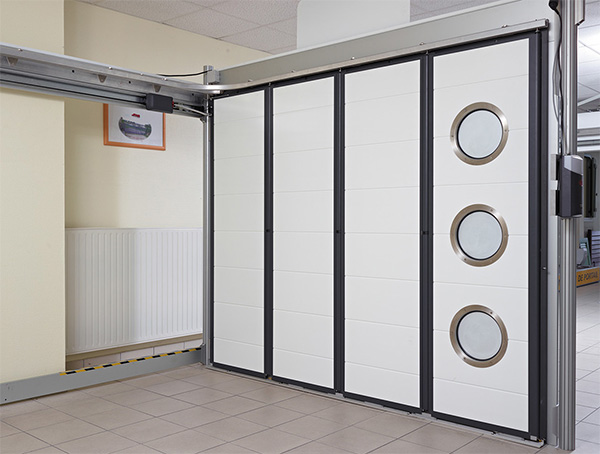 Motorisation pour portes de garage alu