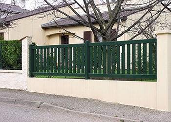 Clôture ajourée aluminium Aubigné