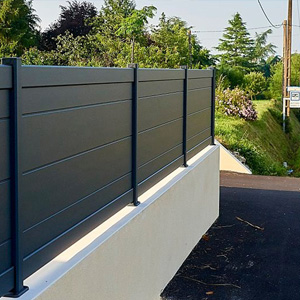 clôture aluminium signature