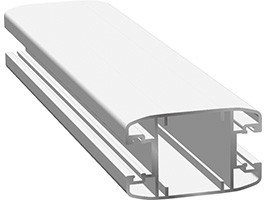 Poteau alu L 80 x H 50