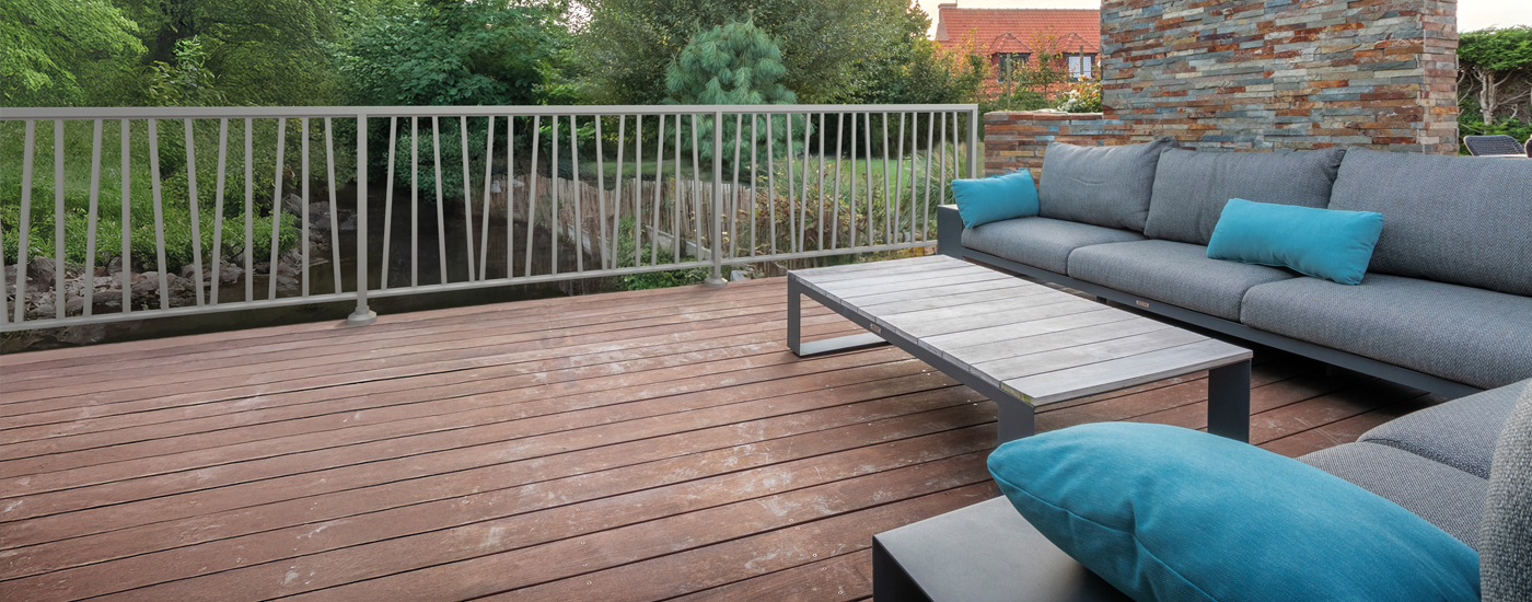 Garde-corps aluminium Moderne : gamme Signature