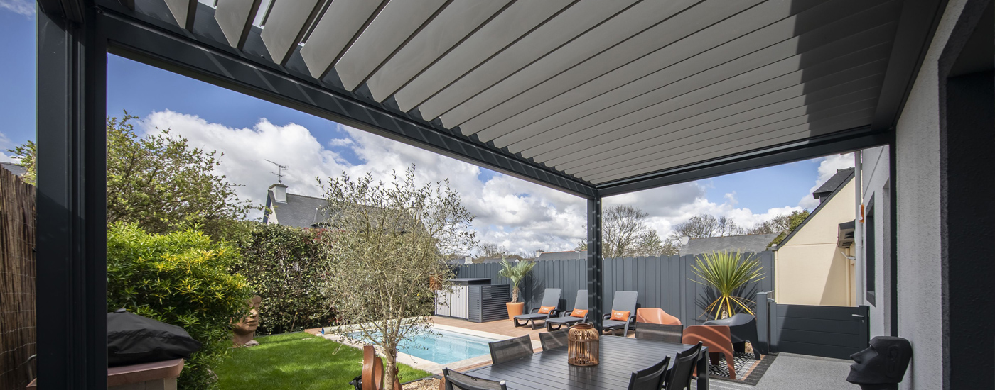 Pergola bioclimatique gamme Signature