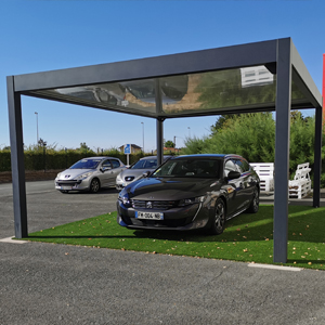 carport toit fixe