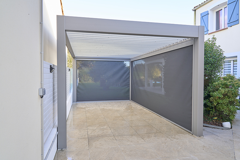 Options pour pergola bioclimatique