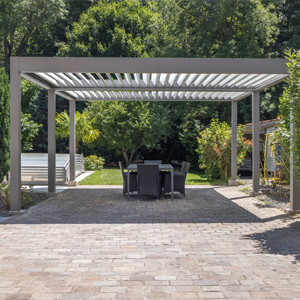 pergola bioclimatique aluminium