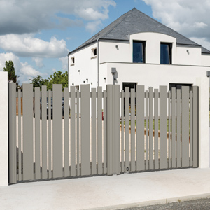 Portail battant alu gamme Graphic