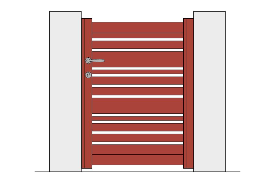 Portillon alu Suroît