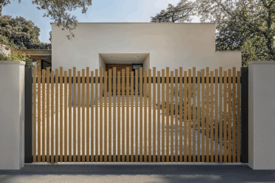 Portail coulissant Bora – Gamme Graphic