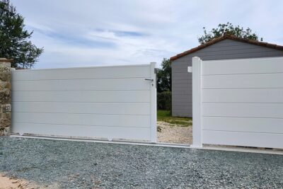 Portail coulissant Phénix – Gamme Optimo