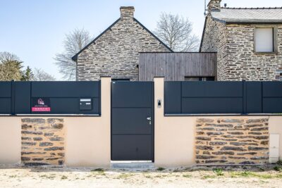 Clôture aluminium CL3 – Gamme Quadra