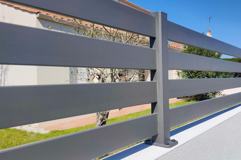 Modèle clôture lissage