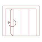 Picto porte de garage battante