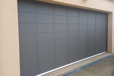 Portail de garage coulissante Jersey RH255 – Gamme Prestige