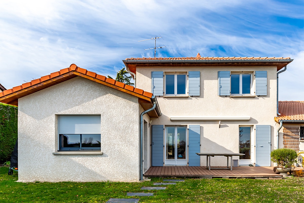 Volets battants gamme Intemporelle modèle Triton - RAL9006