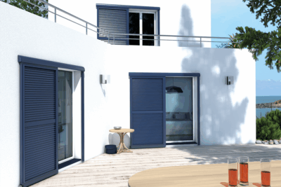 Volets coulissants aluminium Tourmaline – Gamme Élégance