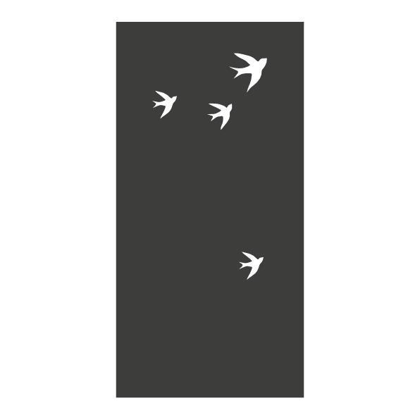 Décor Échapée vertical