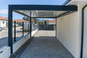 Lire la suite à propos de l’article Carport adossé en aluminium