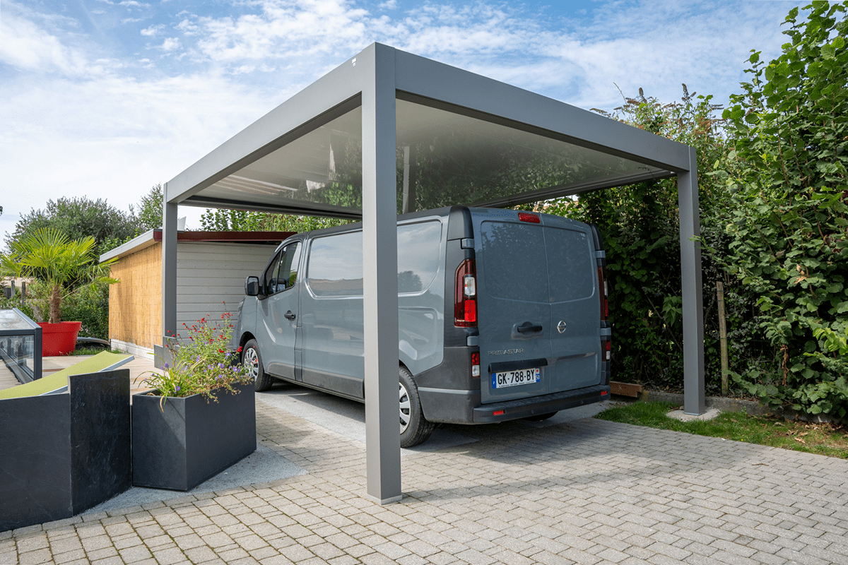 Carport alu SIB pour protéger la voiture