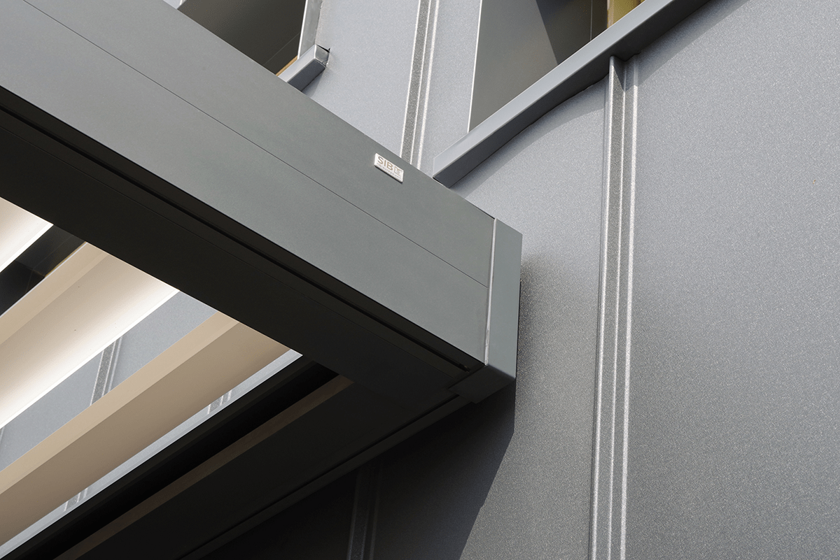 Pergola bioclimatique matériau