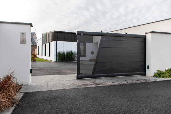 Aperçu portail aluminium