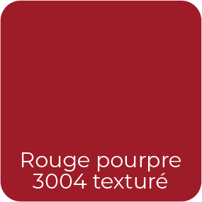 Nuancier SIB rouge pourpre 3004 texturé