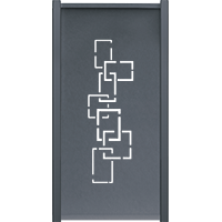 Panneau découpe laser Labyrinthe vertical