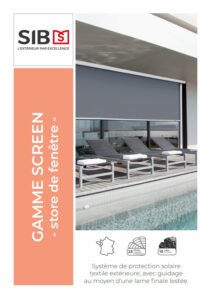 Flyer gamme Screen
