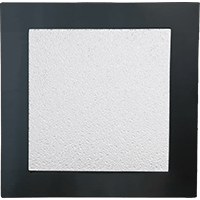 Hublot alu laqué carré