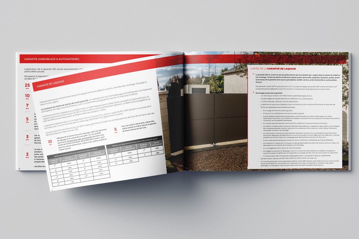 Durabilité SIB - Garanties